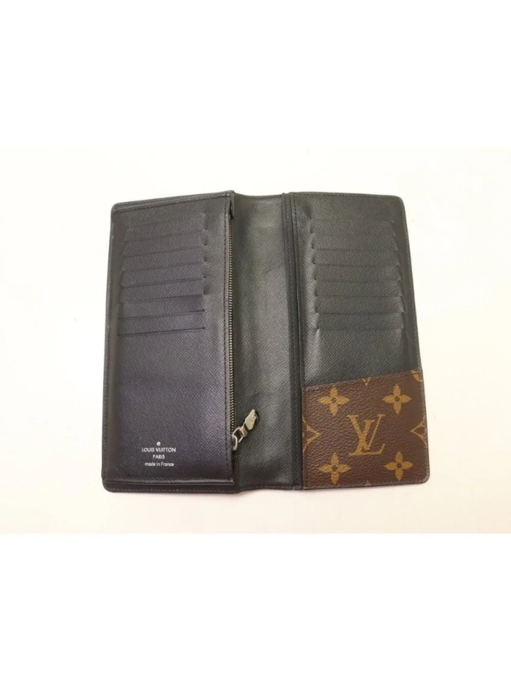 Louis Vuitton Portefeuille Brazza Monogram Macassar Bifold Wallet